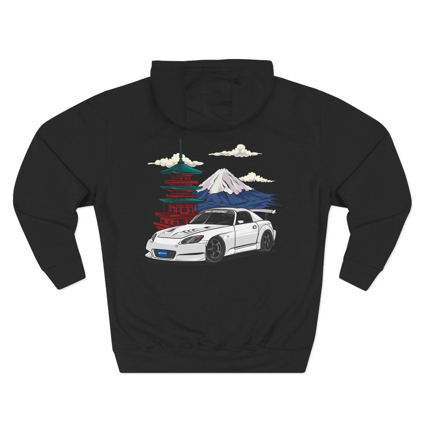 Bad Influence Lifestyle Honda S2000 Hoodie | JDM VTEC Roadster Streetwear Hoodie