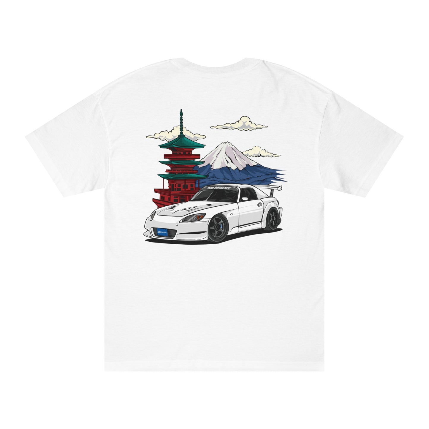 Bad Influence Lifestyle Honda S2000 T-Shirt | JDM VTEC Roadster Streetwear Tee