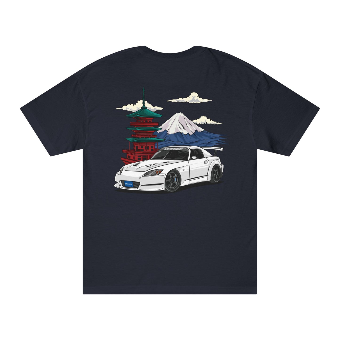 Bad Influence Lifestyle Honda S2000 T-Shirt | JDM VTEC Roadster Streetwear Tee