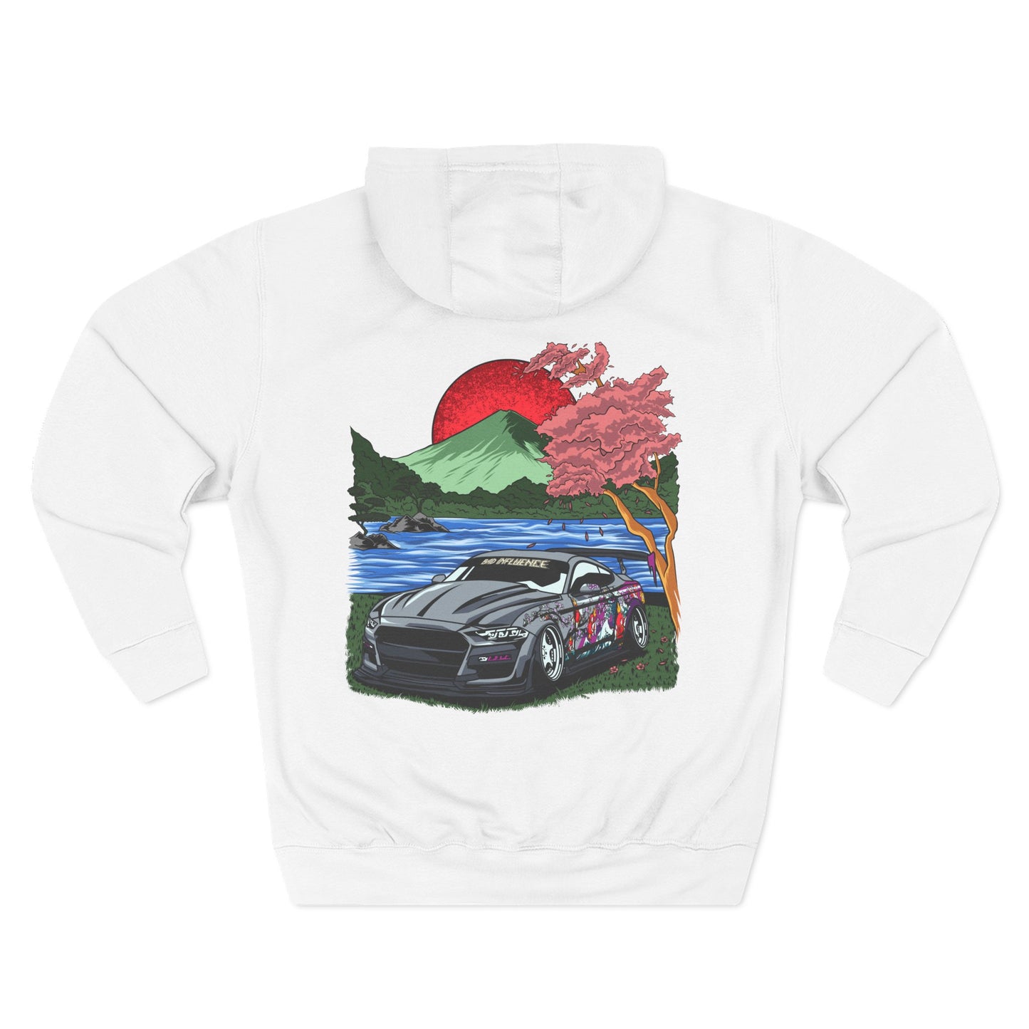 Bad Influence Lifestyle Ford Mustang Iconic5.0 Hoodie | JDM Inspired Muscle 