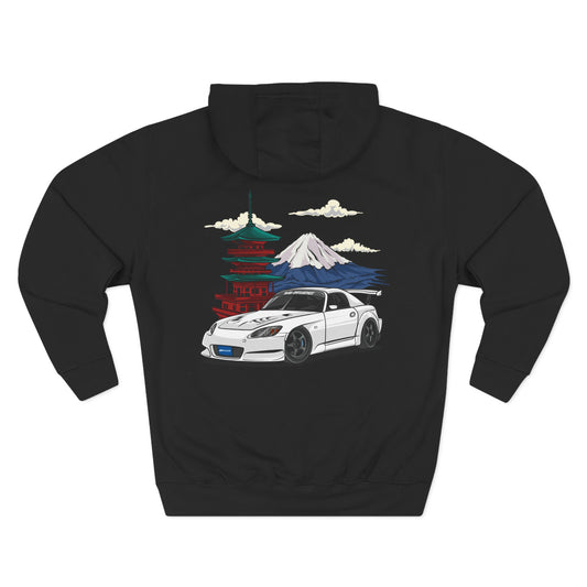Bad Influence Lifestyle Honda S2000 Hoodie | JDM VTEC Roadster Streetwear Hoodie 