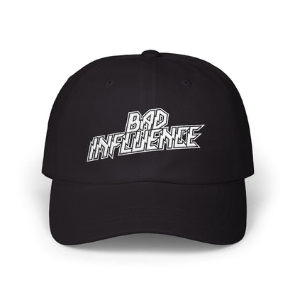 Bad Influence Lifestyle - Logo Dad Cap V1 (Black) 