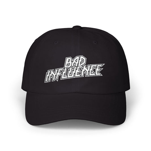 Bad Influence Lifestyle - Logo Dad Cap V1 (Black) 