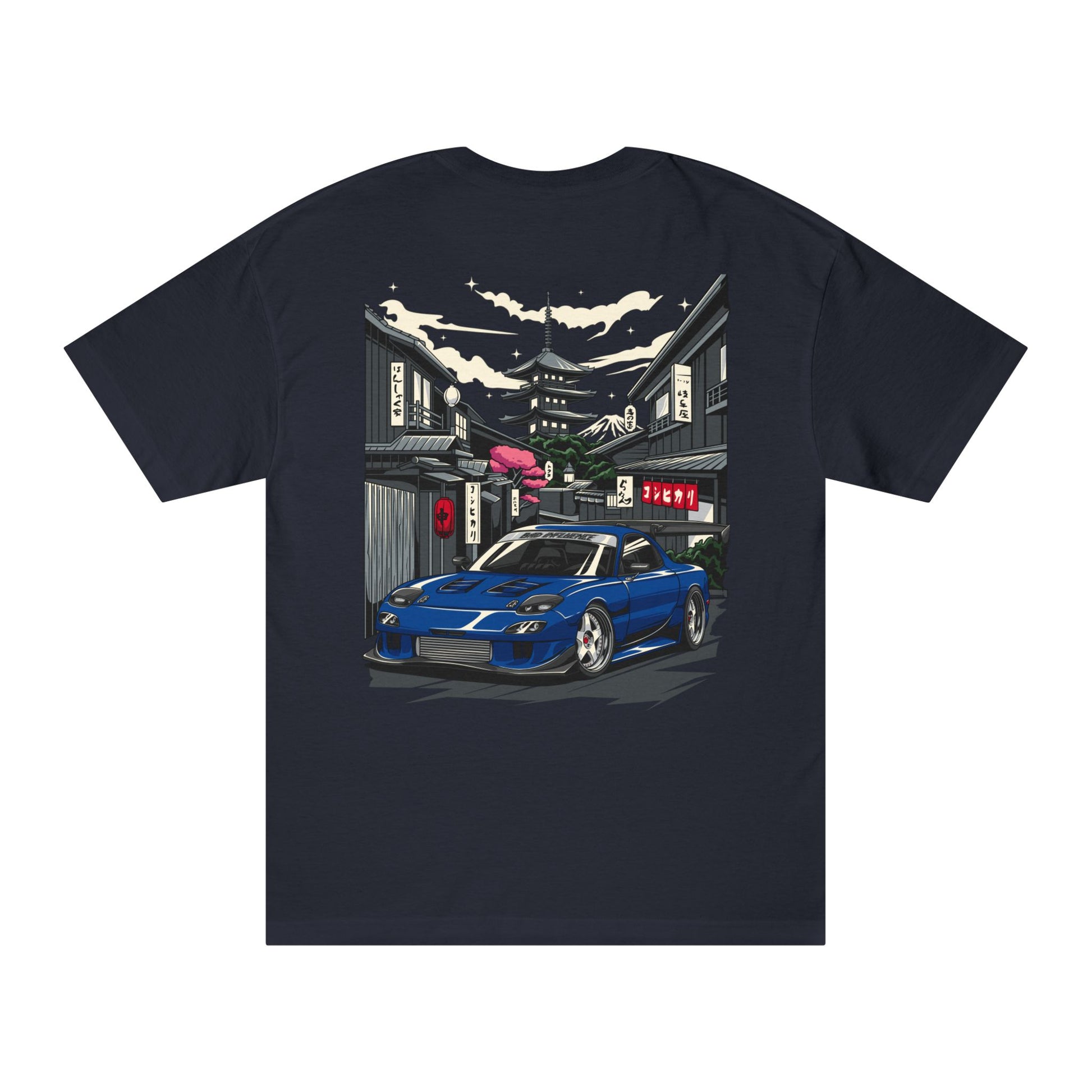 Bad Influence Lifestyle Mazda RX7 FD T-Shirt | JDM Rotary Legend Streetwear Tee 