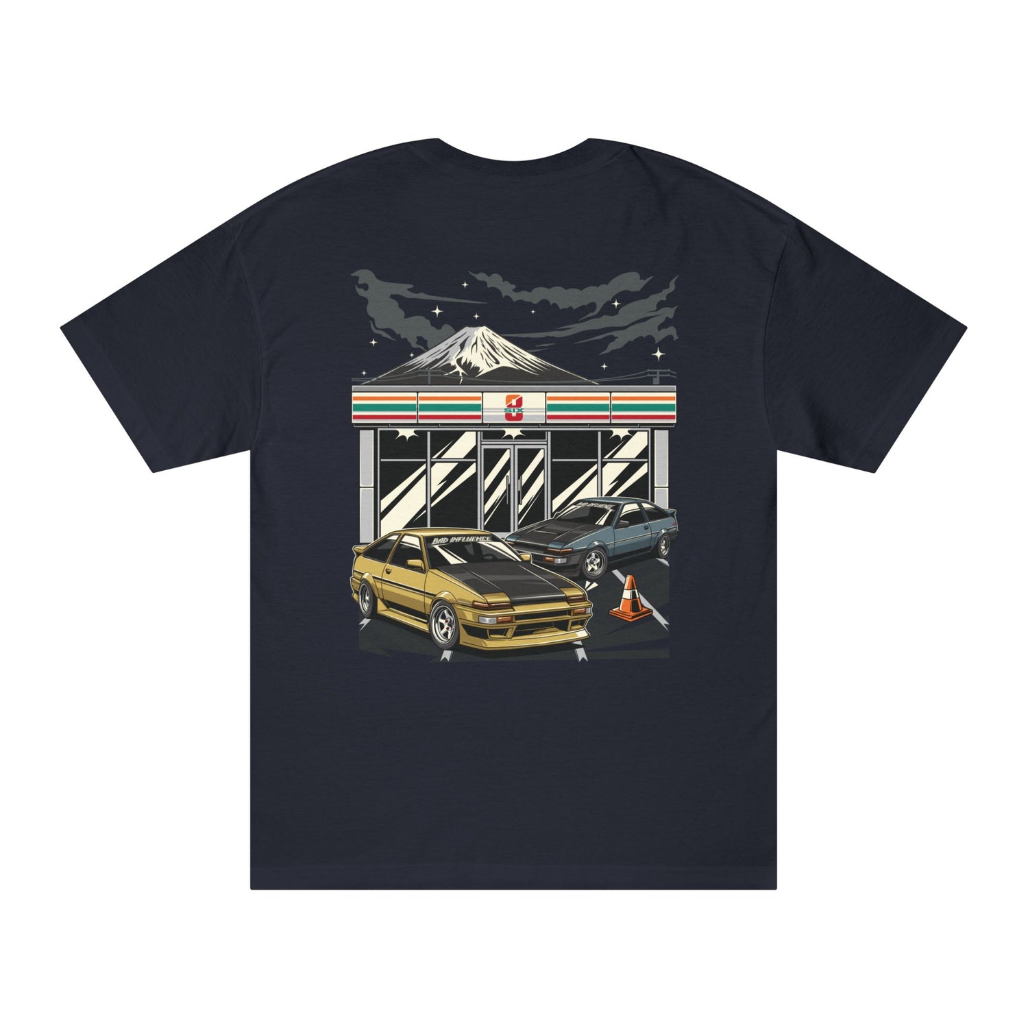***LIMITED*** Bad Influence Lifestyle Double Trouble AE86 Ratchet Club Collaboration Tee 